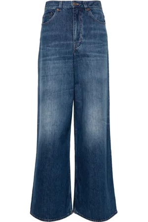 Chloé Højtaljede jeans med brede ben