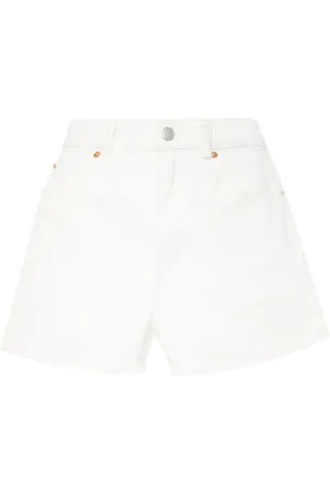 Alexander Wang Højtaljede shorts med udskæringsdetalje og logo