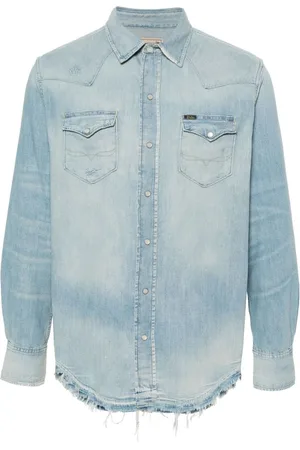 Ralph Lauren Denimskjorte med logomærke