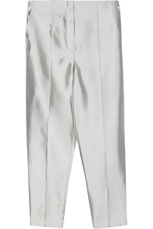 THEORY Cropped bukser med tilspidsede ben