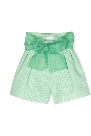 MISS GRANT Mini ternede shorts med bælte