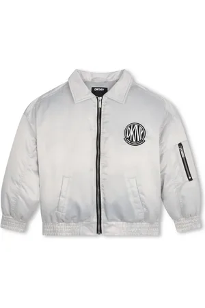 DKNY Dunjakke med logomærke
