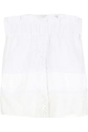 AMIR SLAMA Broderie-anglaise shorts