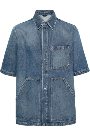Fendi Skjorte i denim med flere lommer