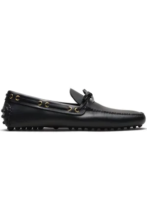 CAR SHOE Sejlersko i læder med snøre