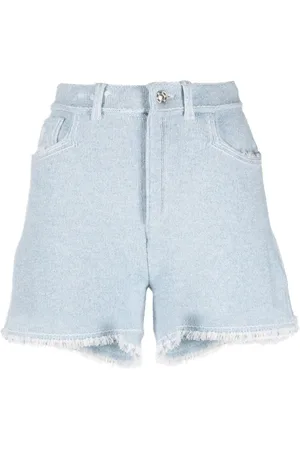 Barrie Shorts med frynsedetalje i siden
