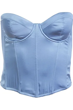 FLEUR DU MAL Hamptons bustier-top