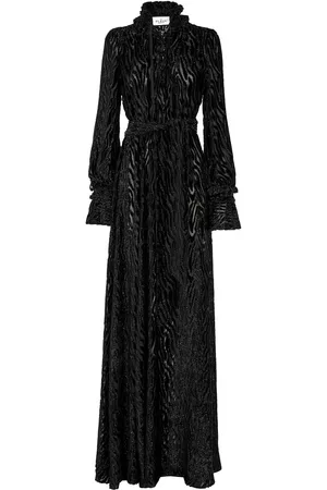 Philipp Plein Gipsy-kjole i chiffon med devoré-effekt
