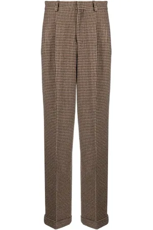 Ralph Lauren Houndstooth-mønstrede bukser