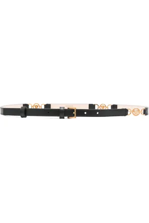 VERSACE Læderbælte med Medusa-motiv