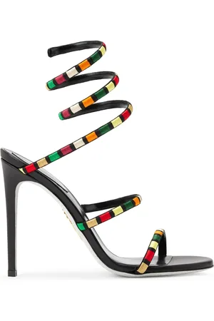 RENE CAOVILLA Carnaval sandaler med satin