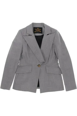 Vivienne Westwood Dobbeltradet blazer i uld fra 2017-2018