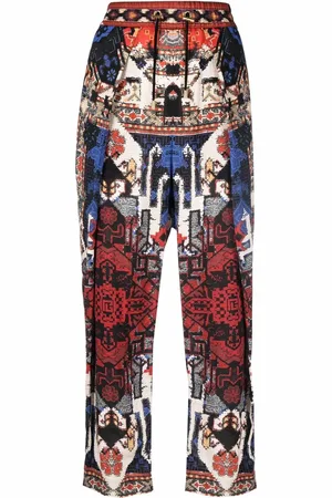 Balmain Cropped Lagan bukser med abstrakt mønster