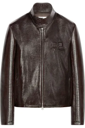 Courrèges Bikerjakke i vinyl