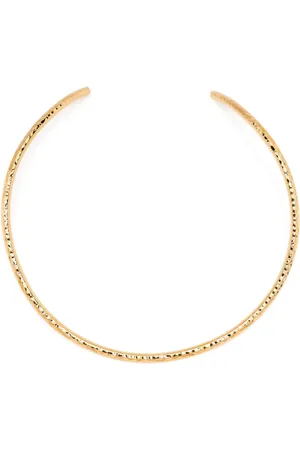 Anni Lu Choker-halskæde med hamret finish