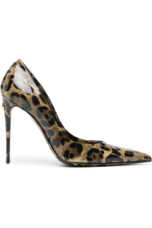 Dolce & Gabbana 110mm Kim pumps med leopardtryk