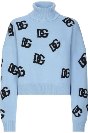 Dolce & Gabbana Sweater med broderet logo
