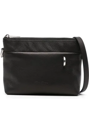 Rick Owens Lille Adri crossbody-taske i læder