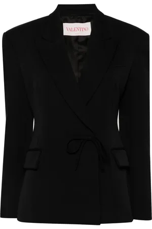 VALENTINO GARAVANI Blazer med sløjfeudsmykning