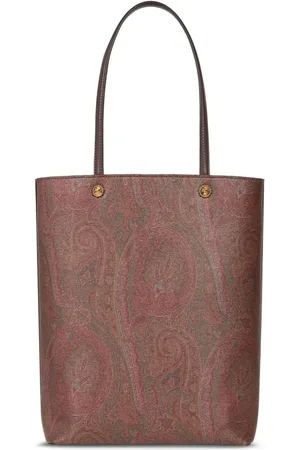 Etro Tote med paisleytryk og åben top