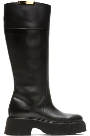 Nº21 Knæhøje Schuhe læderstøvler