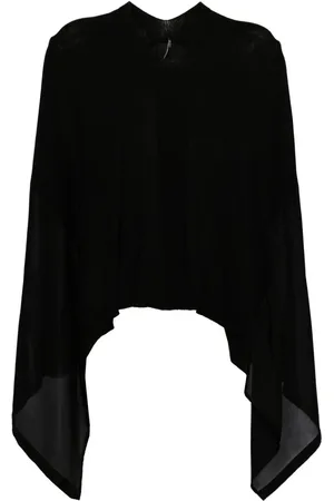 MASNADA Draperet hi-lo bluse
