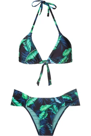 Lygia & Nanny Vicky bikini med bladtryk