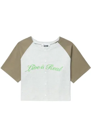 Izzue T-shirt med colourblocking