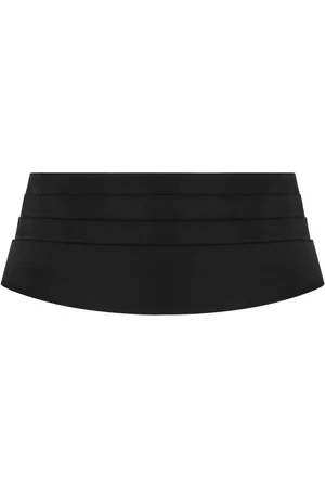 Dolce & Gabbana Bælte i silke med foldet design
