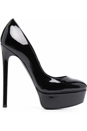 Casadei Skinnende Blade pumps med stilethæl