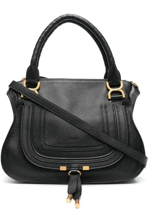 Chloé Marcie tote i læder