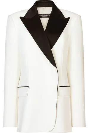 Dolce & Gabbana Enkeltradet blazer med spidsrevers