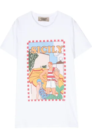 ALESSANDRO ENRIQUEZ T-shirt med grafisk tryk
