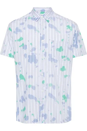 Comme des Garçons Halo-stribet skjorte