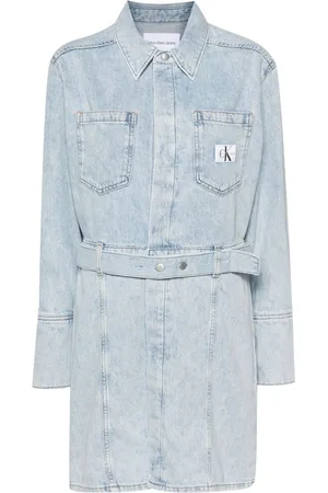 Calvin Klein Mini denimkjole med bælte
