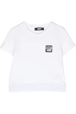 DKNY Kortærmet T-shirt med logomærke