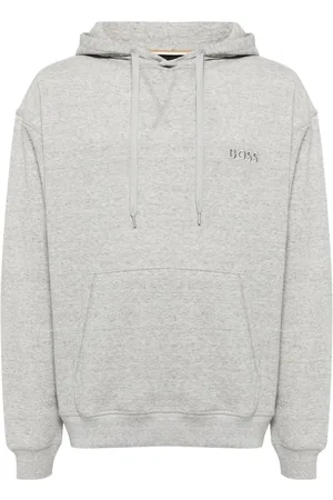 HUGO BOSS Hættetrøje med broderet logo