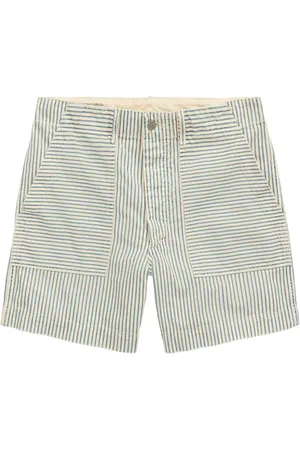 Ralph Lauren Denimshorts med striber