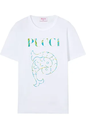 Puccini T-shirt med logotryk
