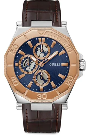 Guess Kronograf 46mm ur i genanvendt stål