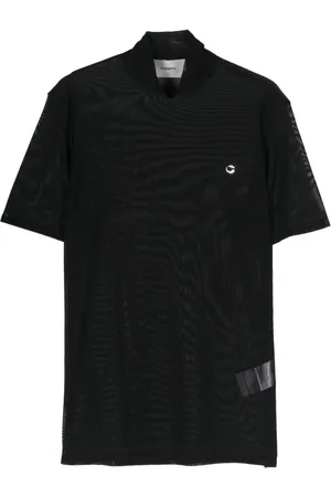 COPERNI T-shirt i mesh med høj hals