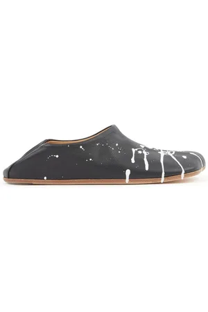 Maison Margiela Anatomic sandaler med malingssprøjt i effekten