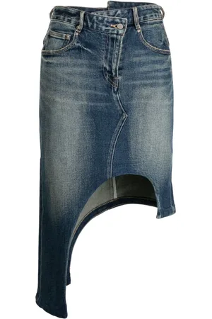 JNBY Denimnederdel i asymmetrisk design