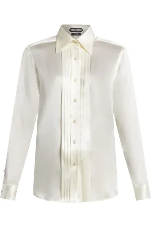 Tom Ford Plisseret skjorte
