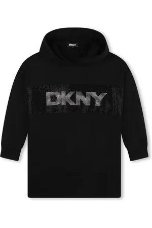 DKNY Langærmet kjole med hætte
