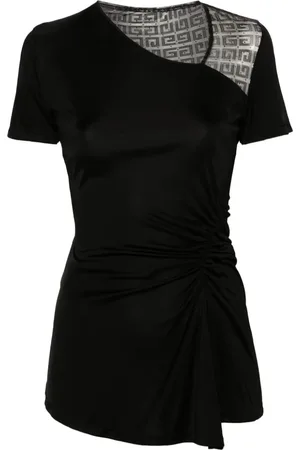 Givenchy Draperet top med 4G-blonde