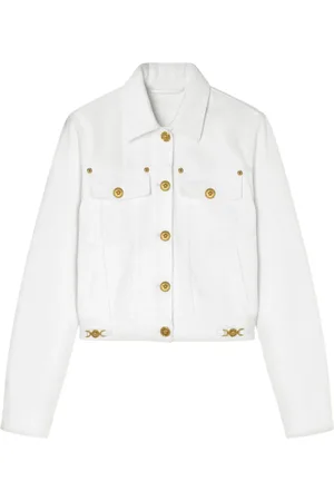 VERSACE Denimjakke med Medusa Head-knapper