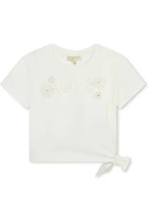 Michael Kors T-shirt med broderet logo