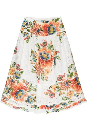 Farm Rio Nederdel i broderie-anglaise