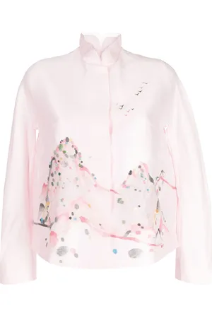 SHIATZY CHEN Renascent Collection jakke med organza-paneler